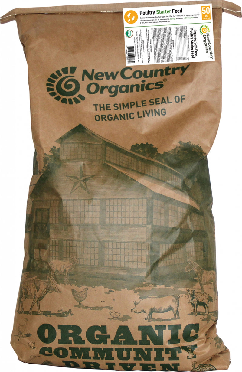 New Country Organics Organic Soy Free Poultry Starter