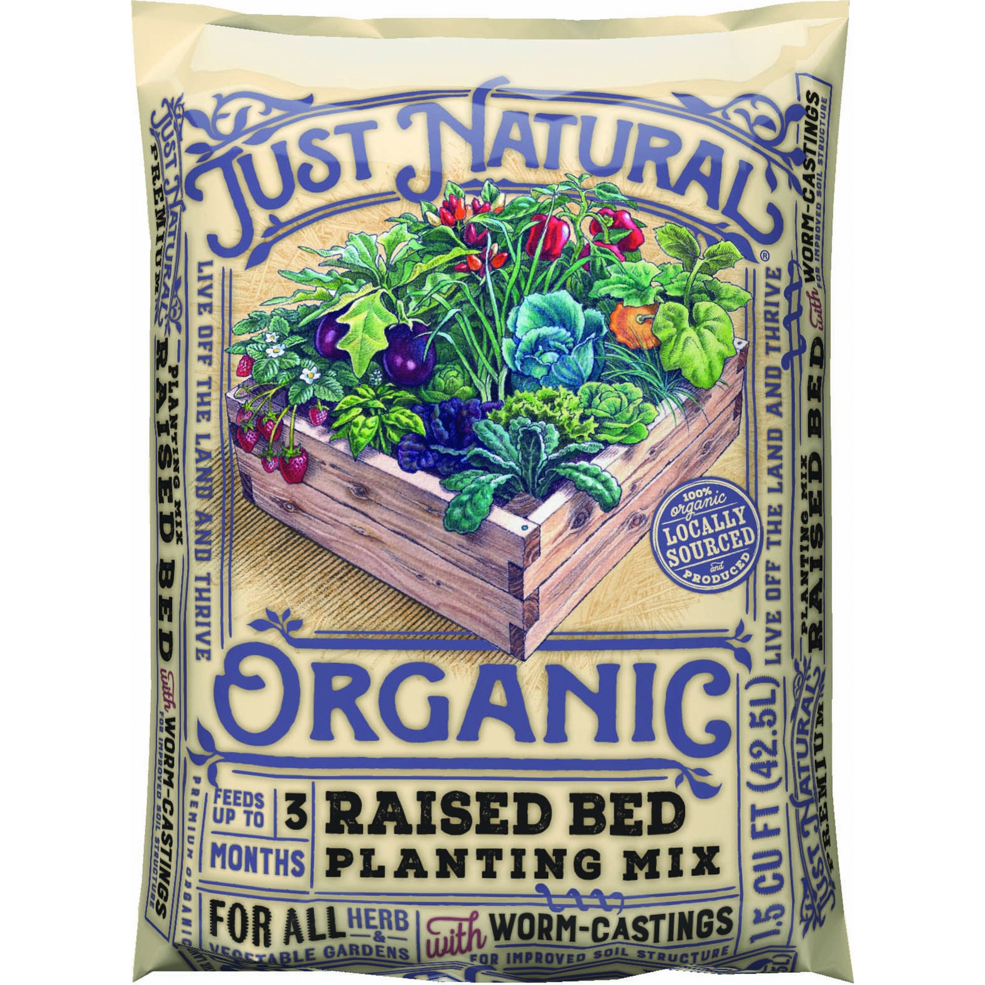 Just Natural Organic Raised Bed Mix