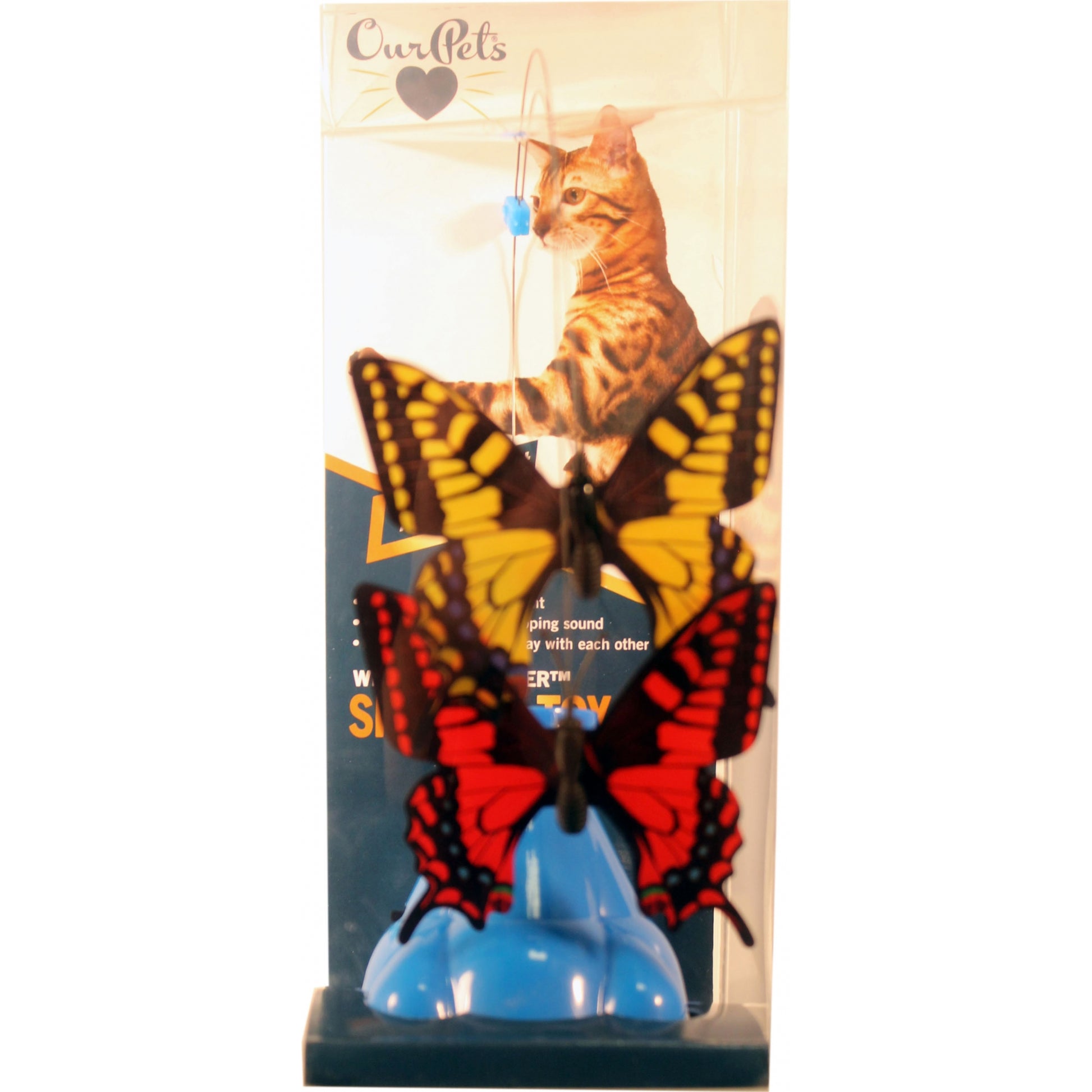Our Pets Whirling Wiggler Spinner Cat Toy