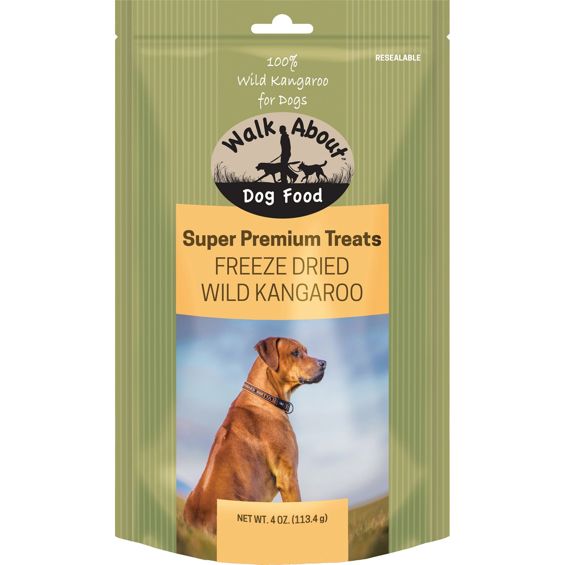 Walkabout Freeze Dried Dog Treats - Kangaroo