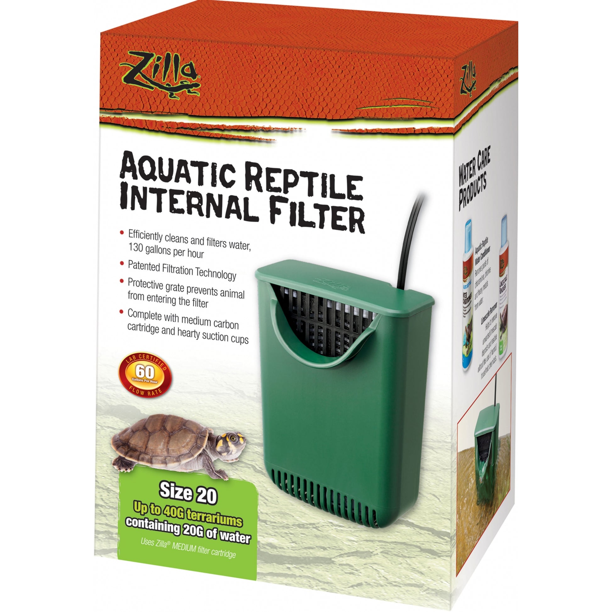 Zilla Aquatic Reptile Internal Filter
