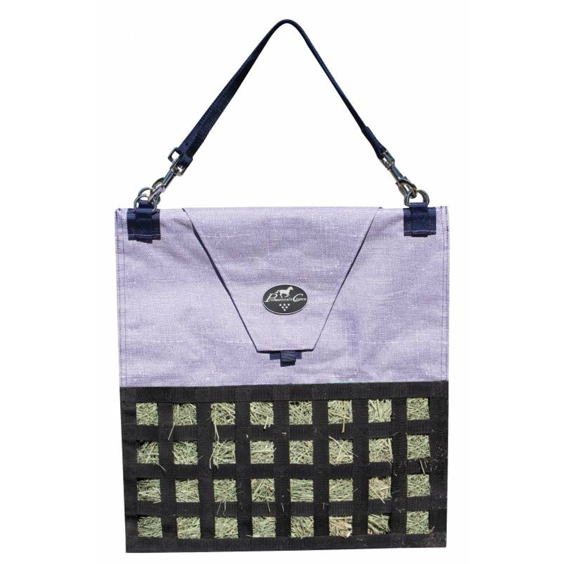 Professionals Choice Slow Feed Hay Bag - Burlap Navy