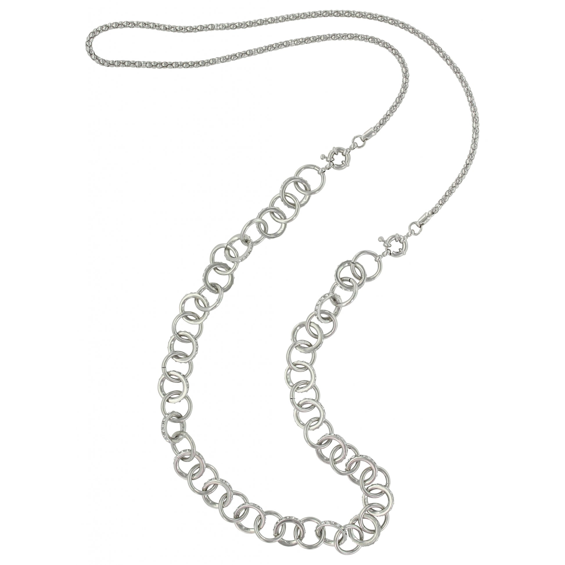Montana Silversmiths Attitude Jewelry Corded Links Necklace