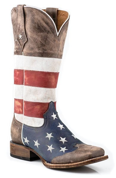 Roper Ladies American West Square Toe Cowgirl Boots