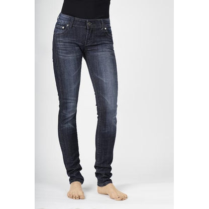 Stetson Ladies 503 Fit Glitter Rhinestones Detail Pockets Straight Leg Jeans
