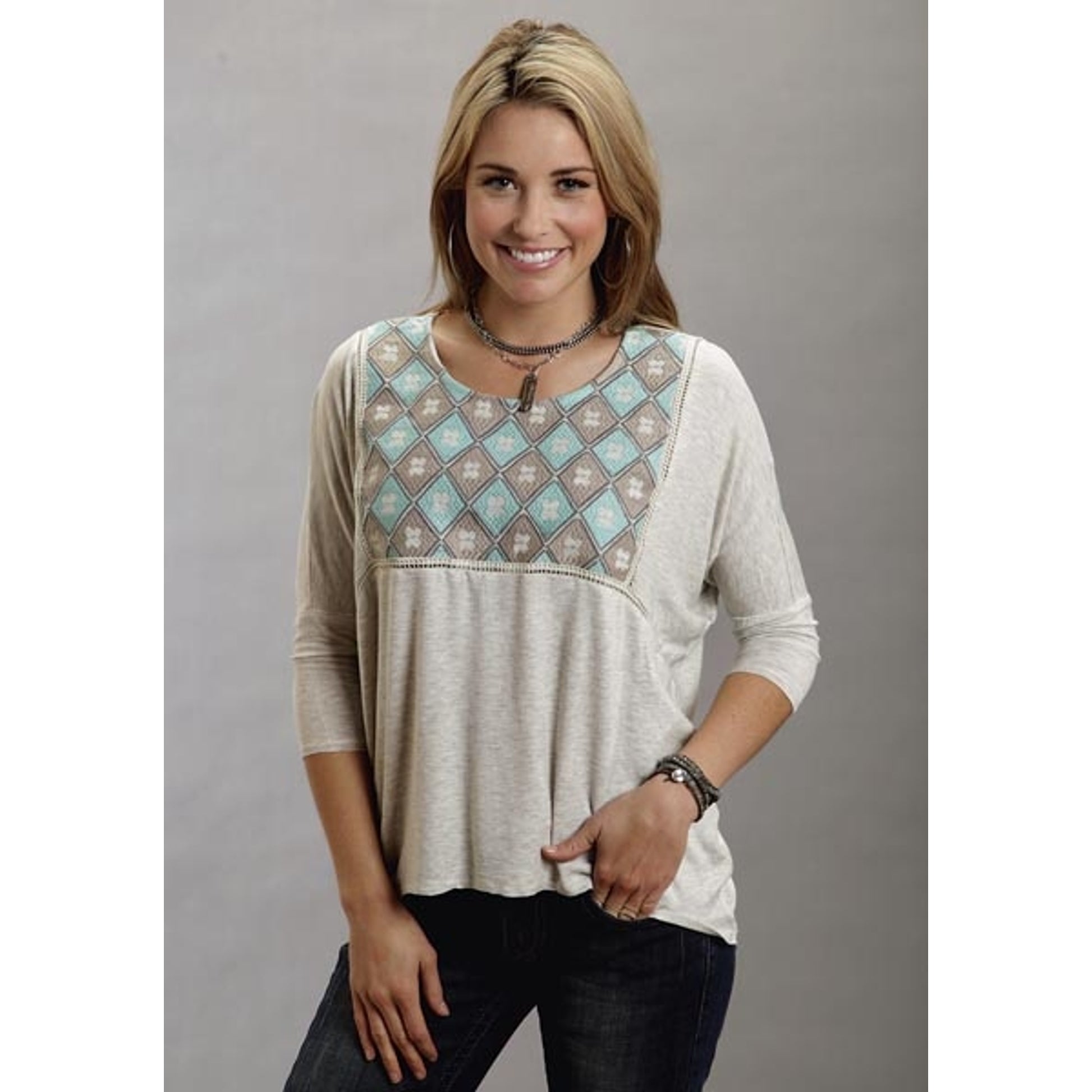 Stetson Ladies Spring I Rayon Spandex Jersey Top