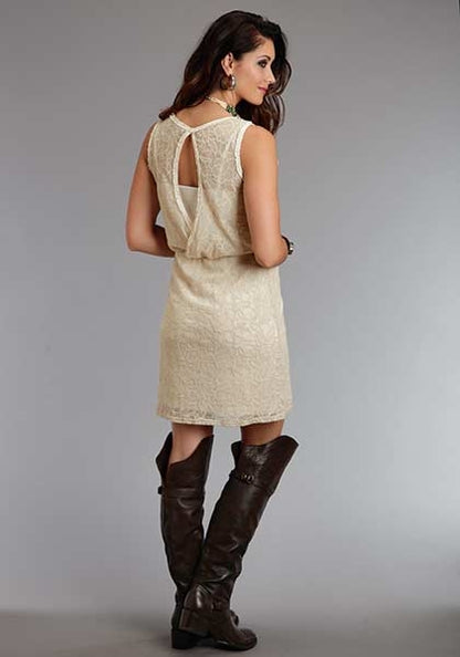 Stetson Ladies Spring II Floral Lace Tank Dress