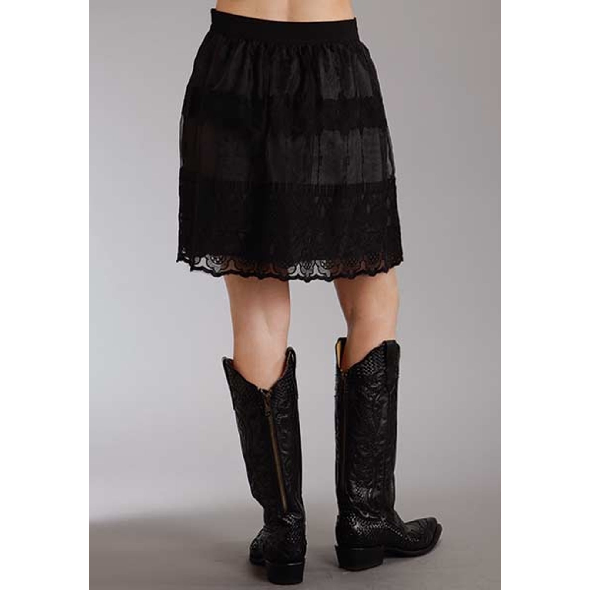 Stetson Ladies Spring II Organza Skirt - Black