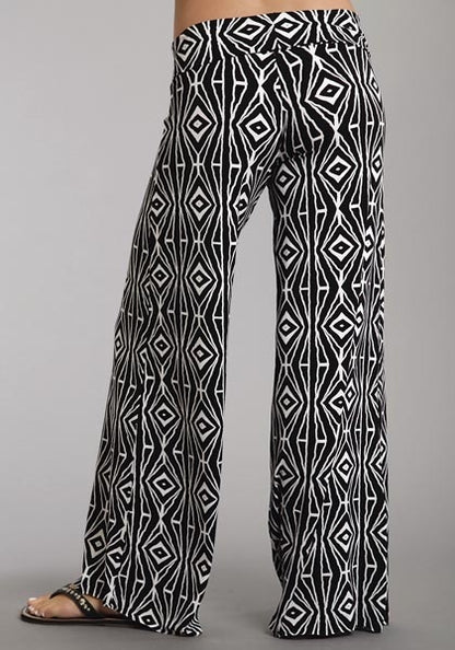 Stetson Ladies Summer I Aztec Print Knit Pants