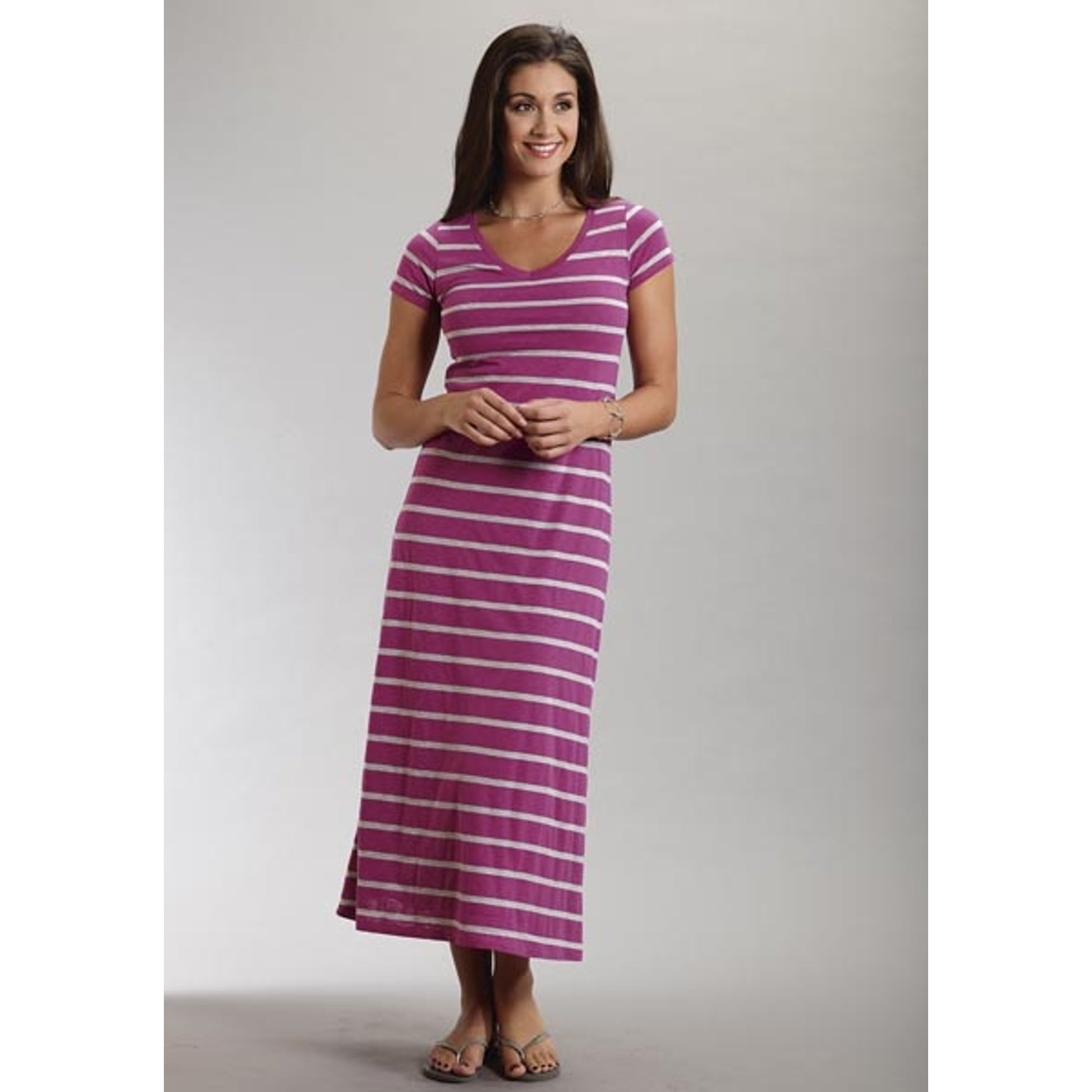 Stetson Ladies Summer I Feeder Stripe Maxi Dress