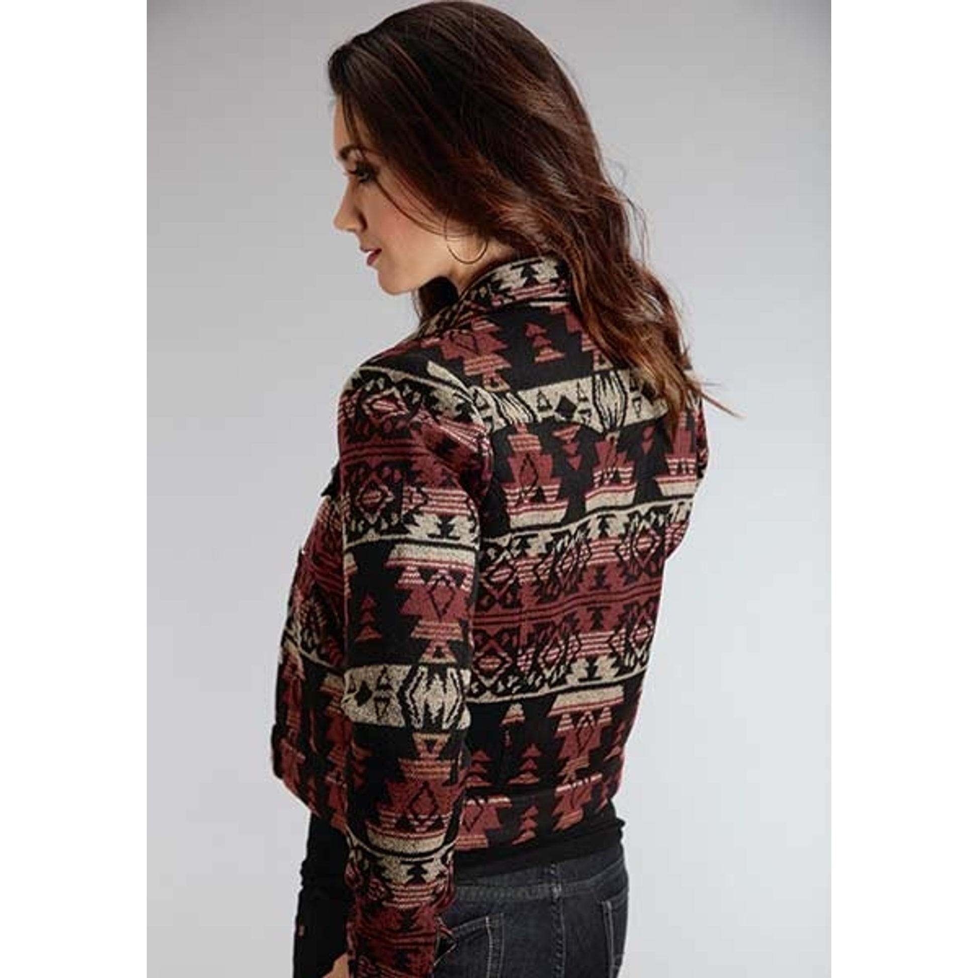 Stetson Ladies Winter I Aztec Serape Wool Blend