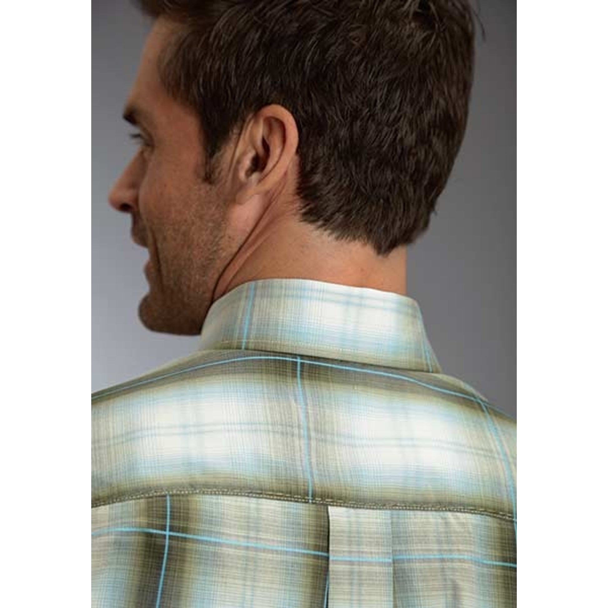 Stetson Mens Fall II Hunters Plaid Long Sleeve Button Shirt