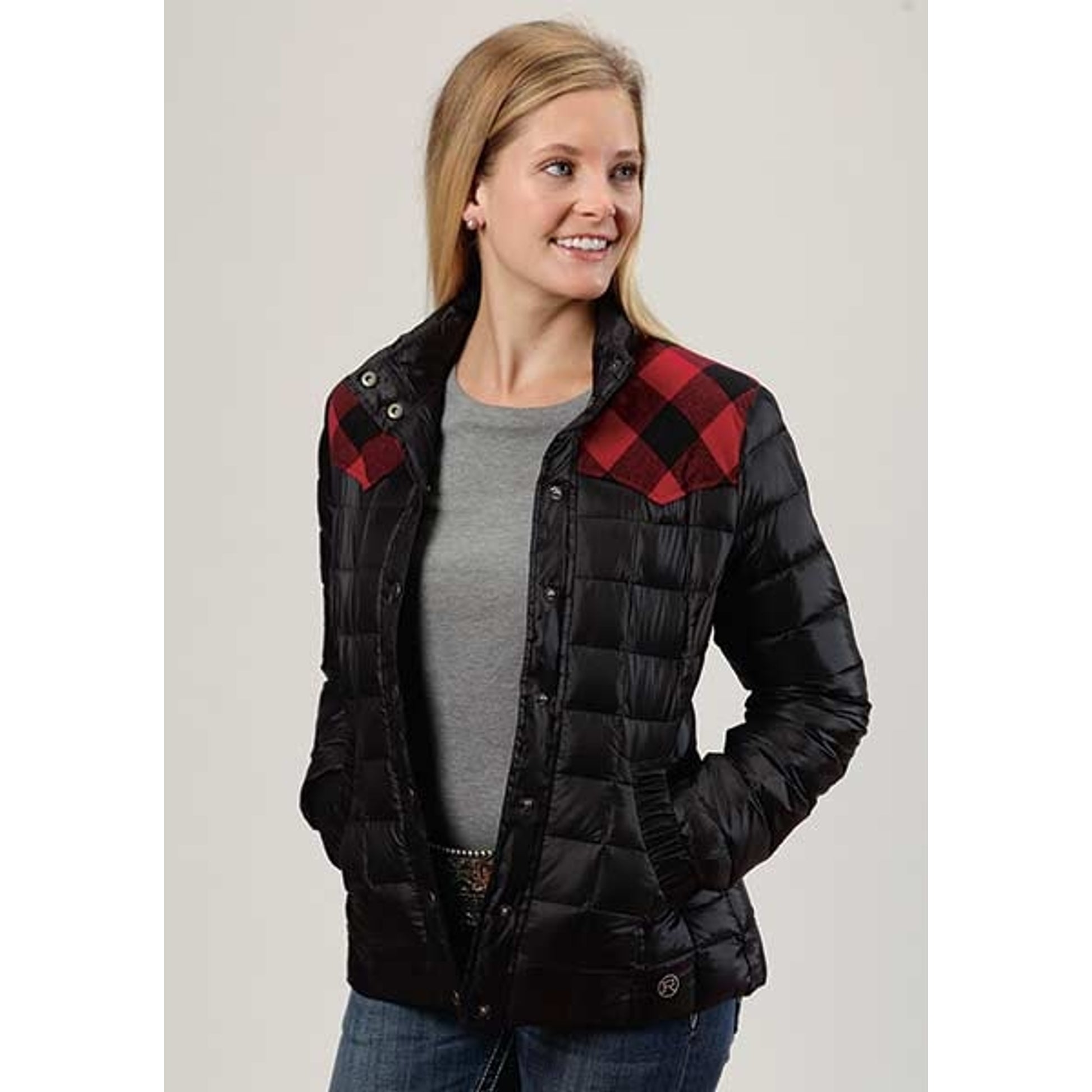 Roper Ladies Parachute Crushable Jacket With Contrast Yokes