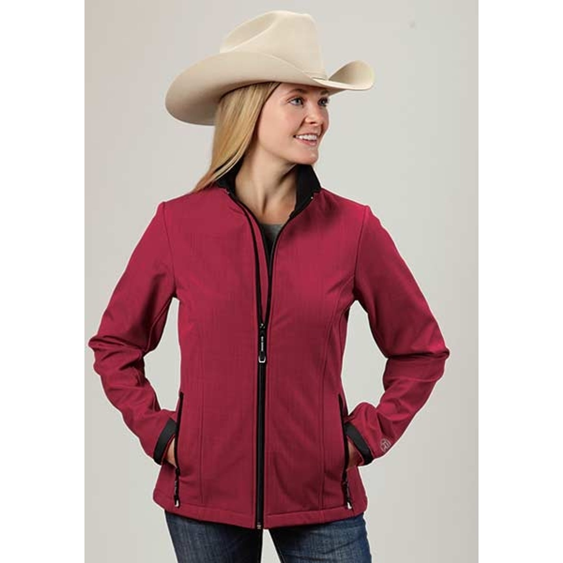 Roper Ladies Technical Lightweight Softshell Jacket - Pink