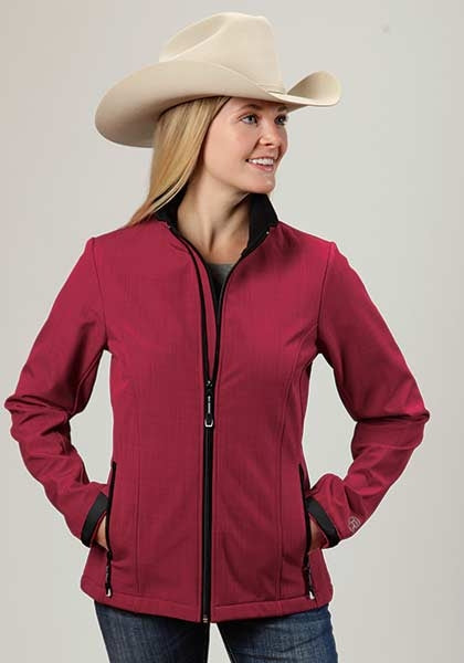 Roper Ladies Technical Lightweight Softshell Jacket - Pink