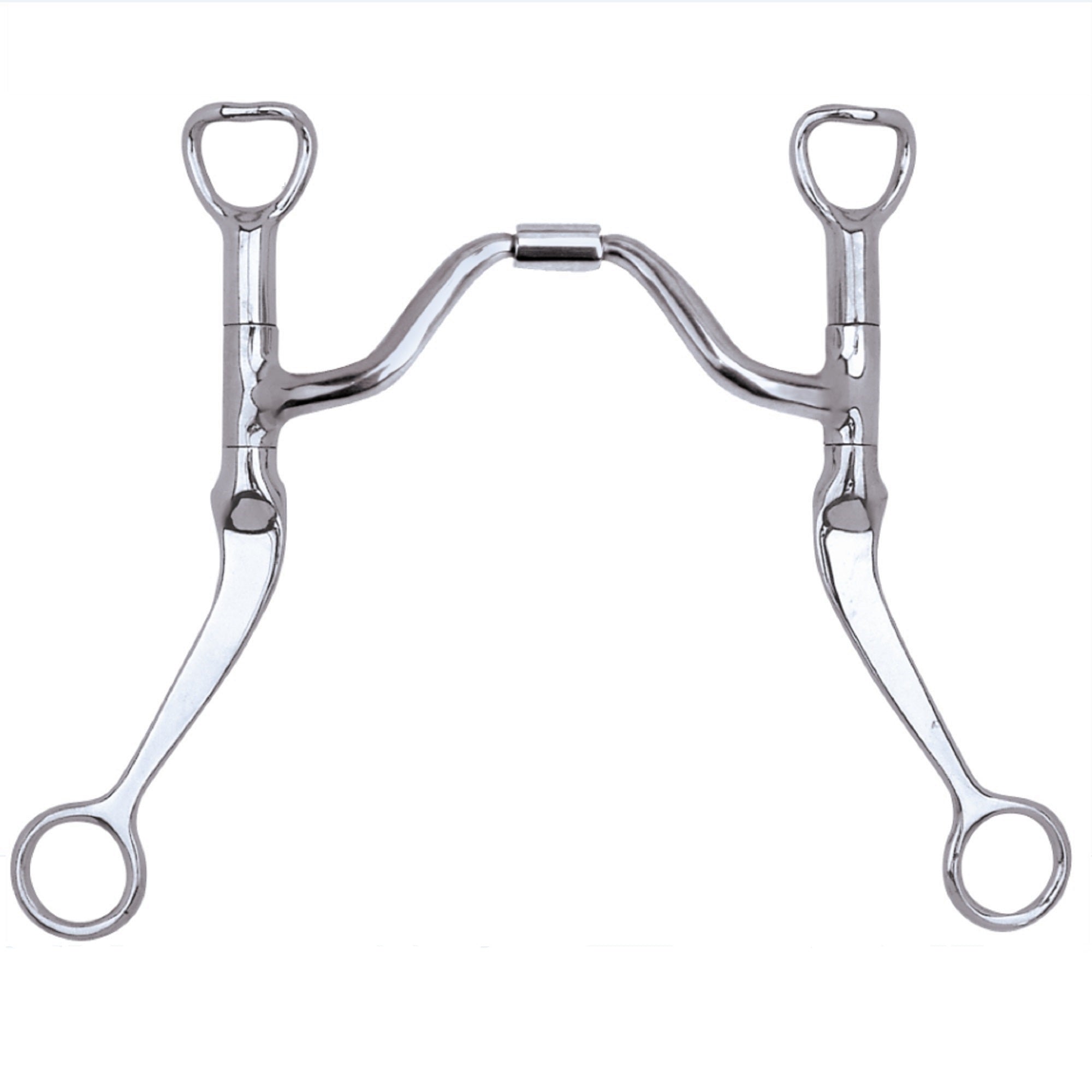 Myler Level 3 Flat Shank Sweet Iron Wide Ported Barrel Bit– HorseLoverZ