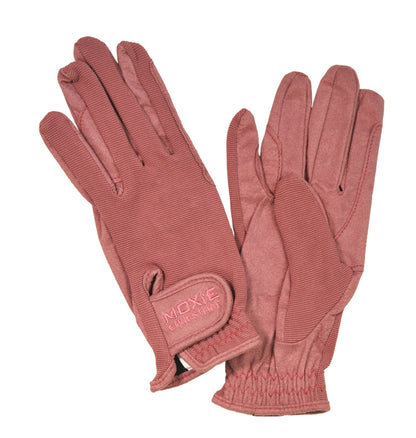 Moxie 2-Tone Comfort-Fit Ladies Riding Gloves