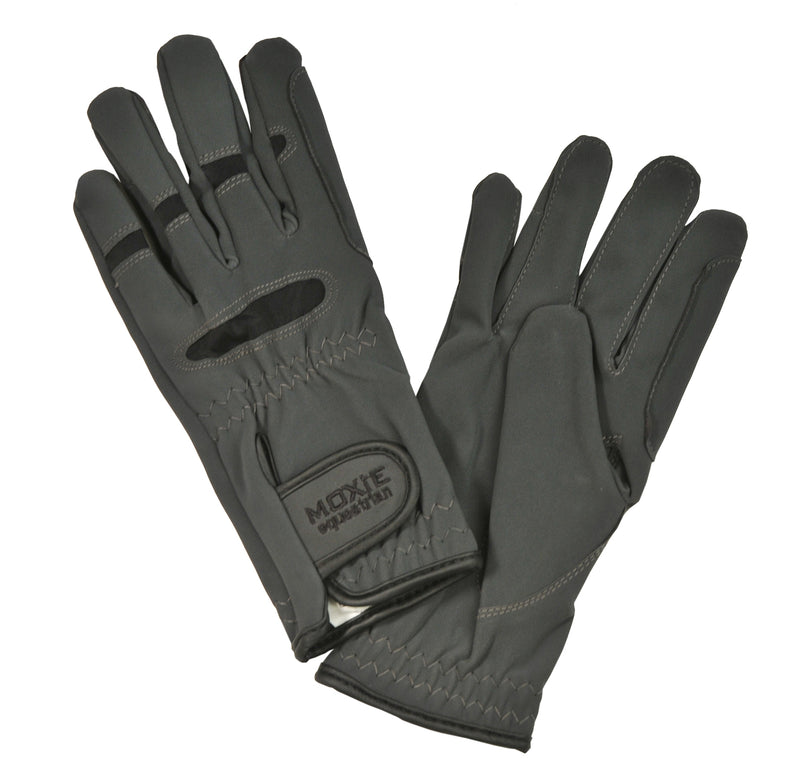 Moxie Micro-Suede Kids Riding Gloves