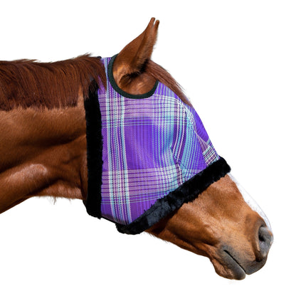 Kensington UV Fleece Trim Fly Mask - Dual Ear & Forelock