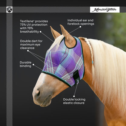 Kensington Fly Mask - Dual Ear Opening