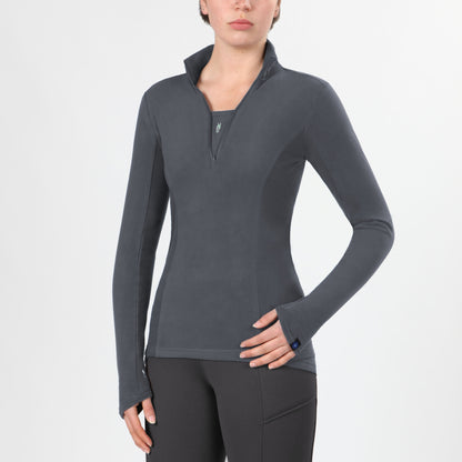 Irideon Ladies Chinchillaaah Half Zip Top