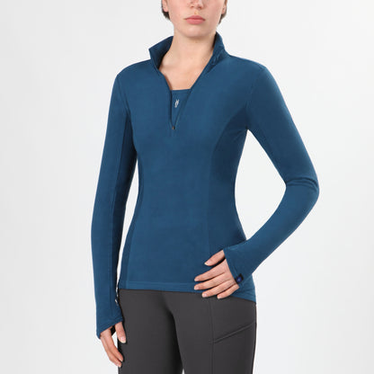Irideon Ladies Chinchillaaah Half Zip Top