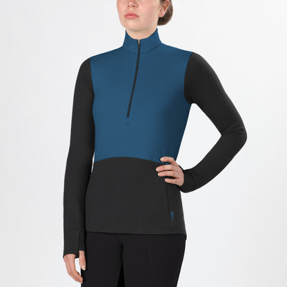 Irideon Ladies Himalayer Half Zip Top