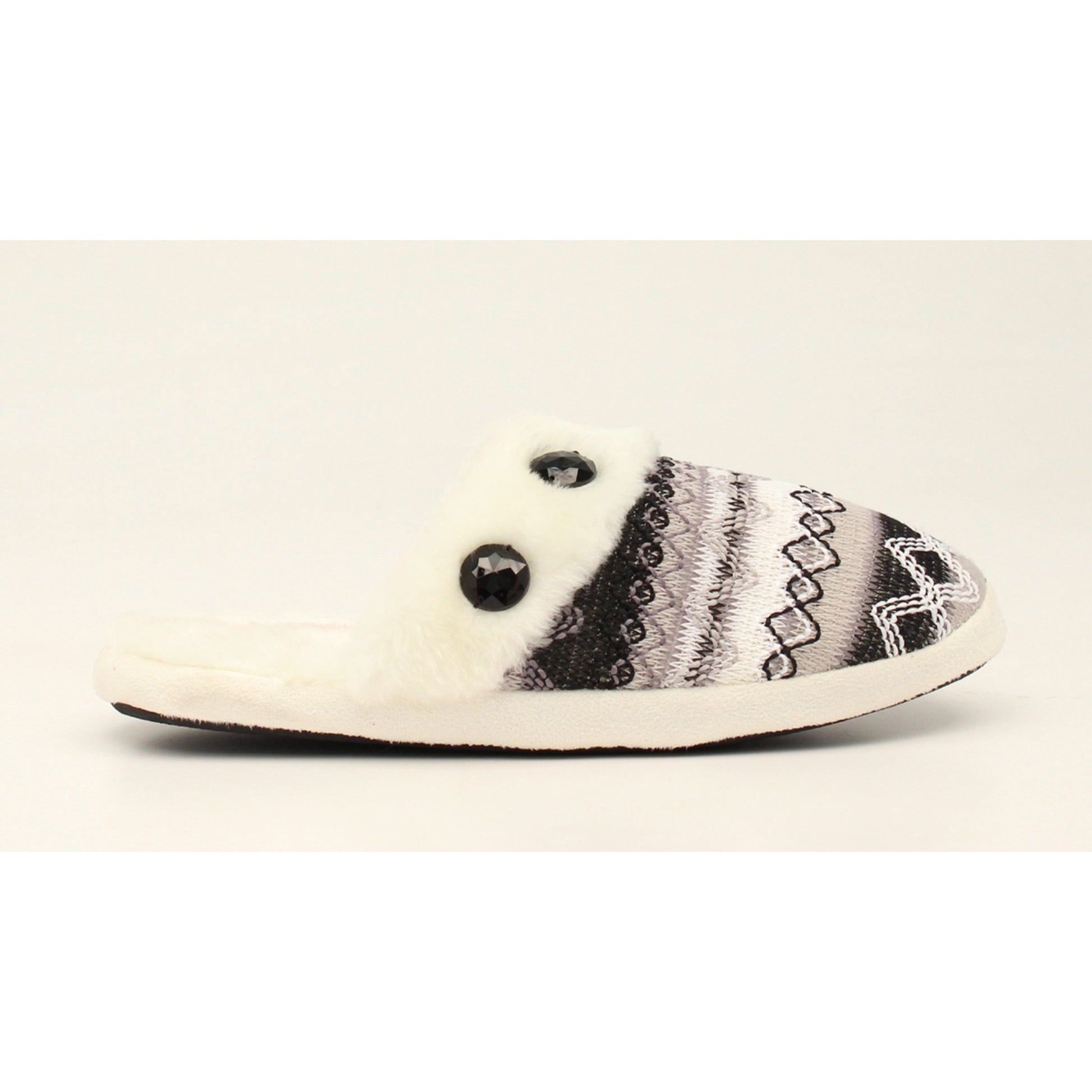 Blazin Roxx Ladies Zig Zag Bling Slide Slippers