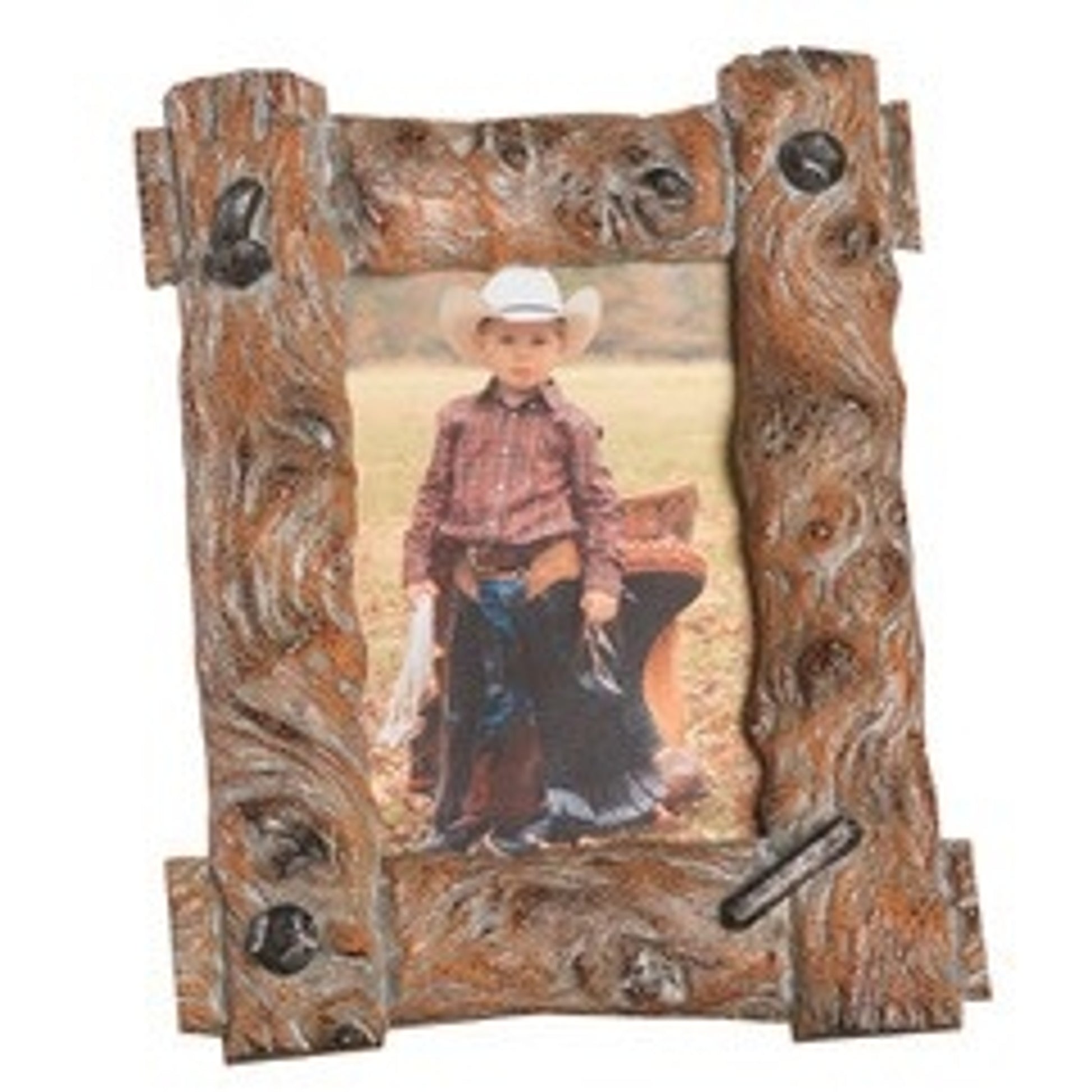 Western Moments Tree Trunk Frame