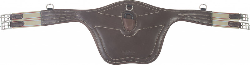 M. Toulouse Padded Leather Belly Guard Jumper Girth