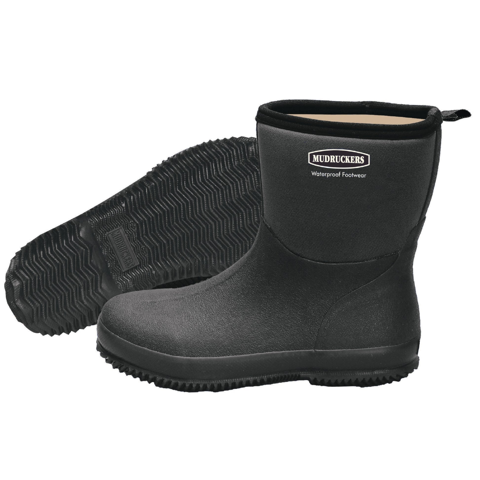 Mudruckers Waterproof Slip On Mid Boots