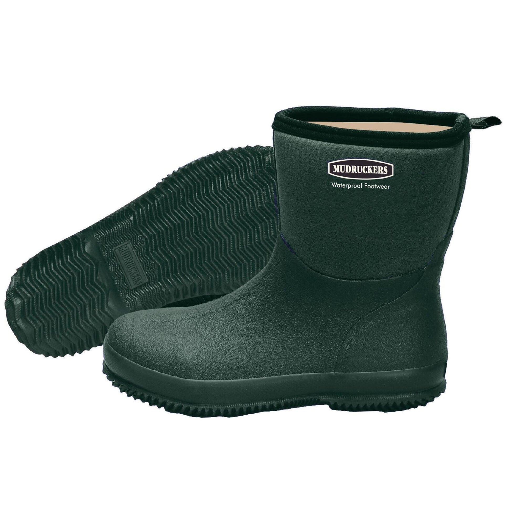Mudruckers Waterproof Slip On Mid Boots