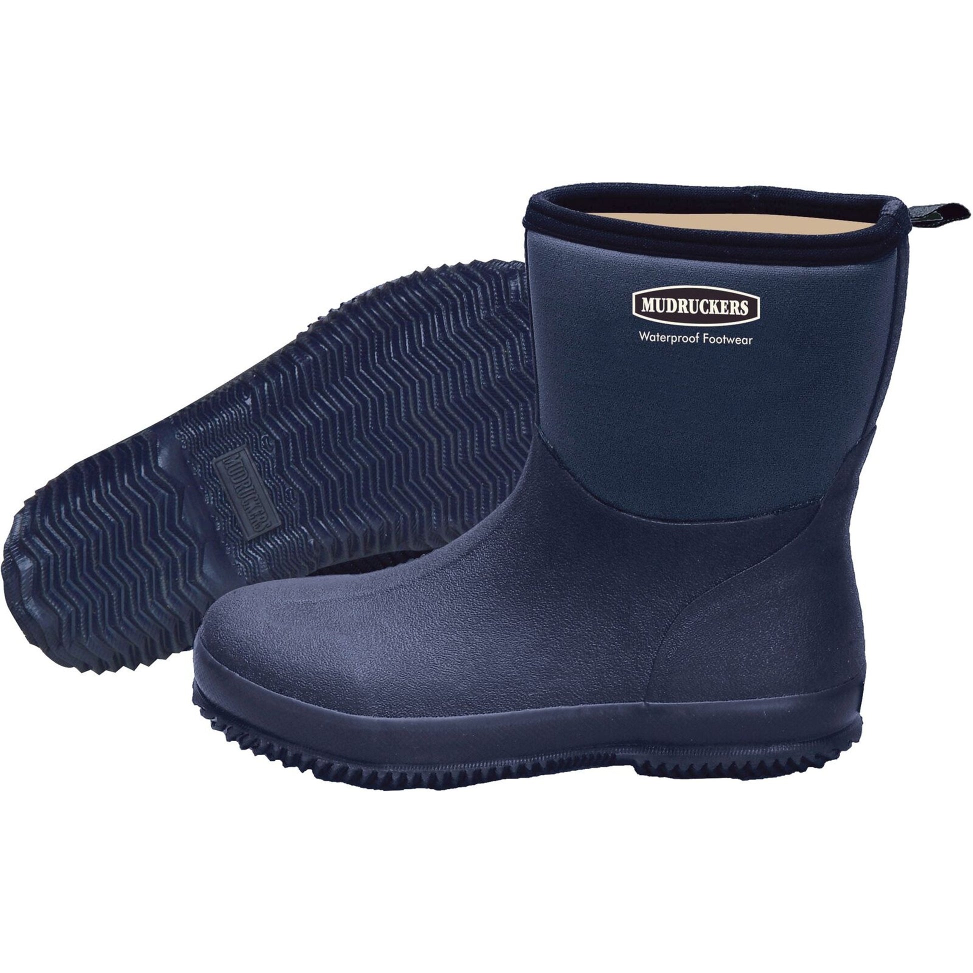Mudruckers Waterproof Slip On Mid Boots