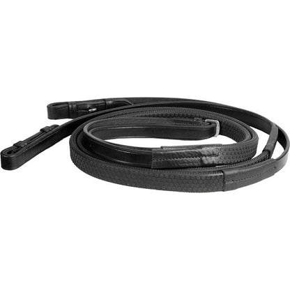 M. Toulouse Soft Touch Flat Leather Rubber Reins