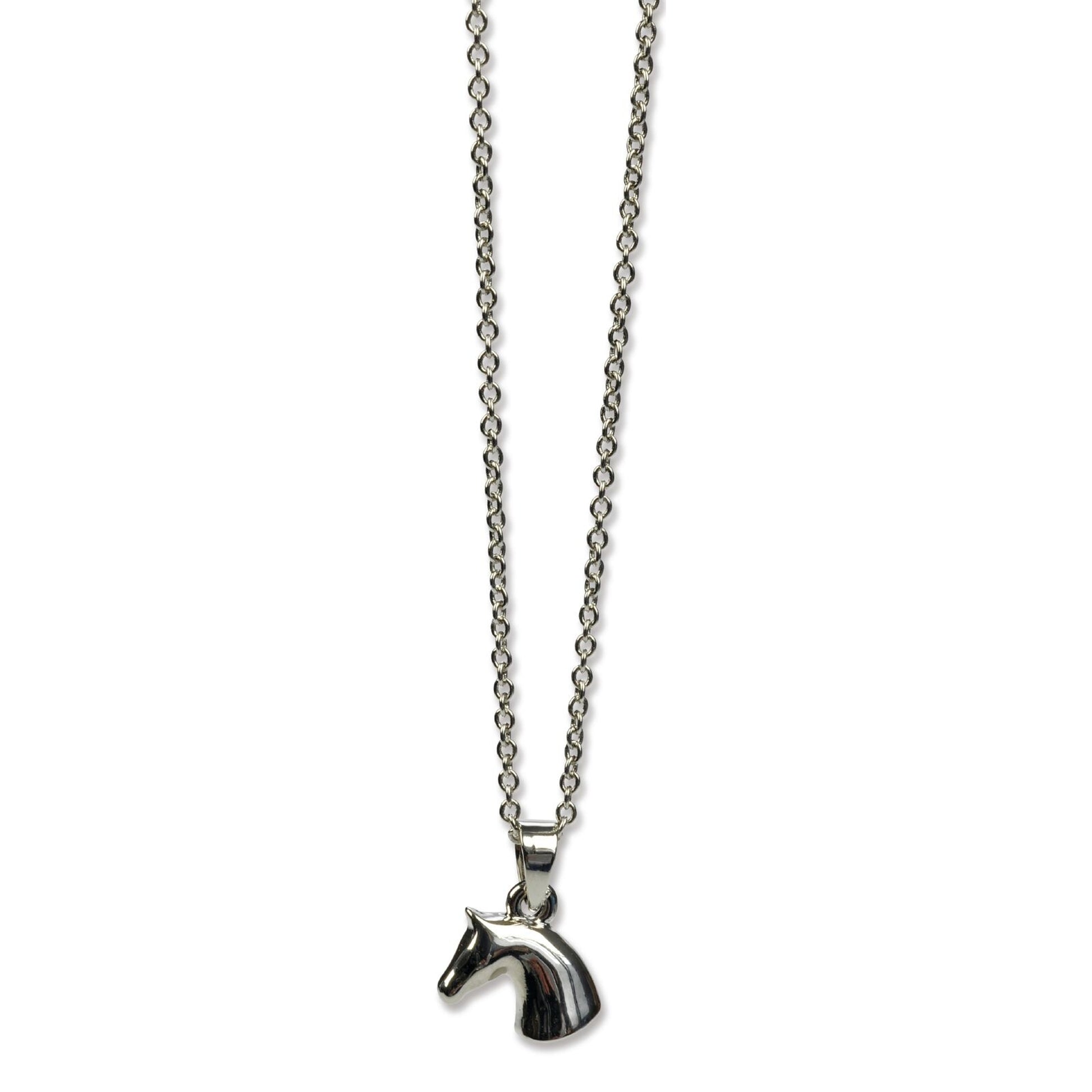 Kelley 3D Horse Head Necklace in Tin Gift Box