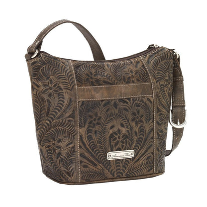 American West Hill Country Zip Top Bucket Tote