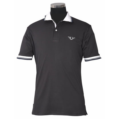 TuffRider Mens Mark Short Sleeve Polo Sport Shirt