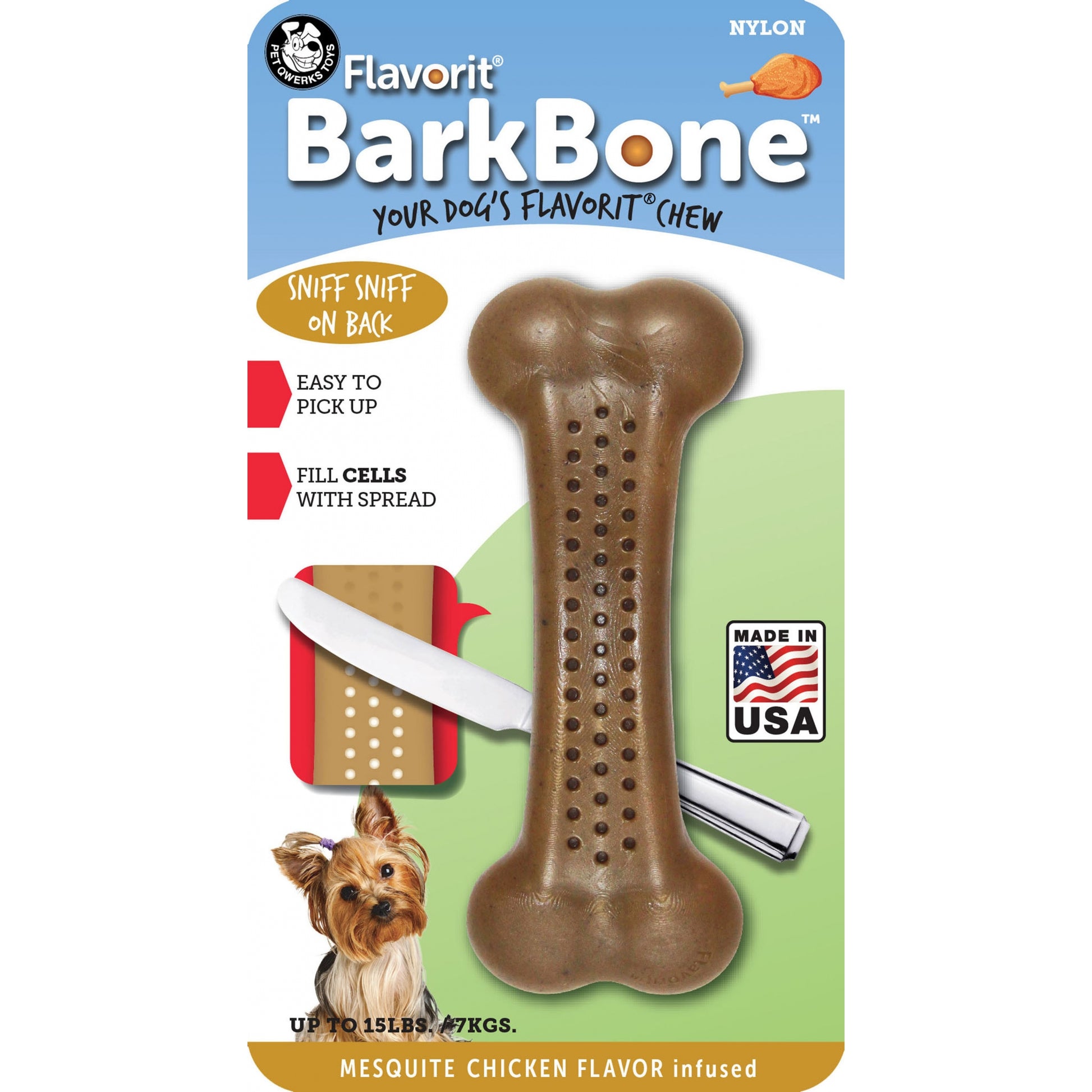 Barkbone Mesquite Flavored Nylon Bone