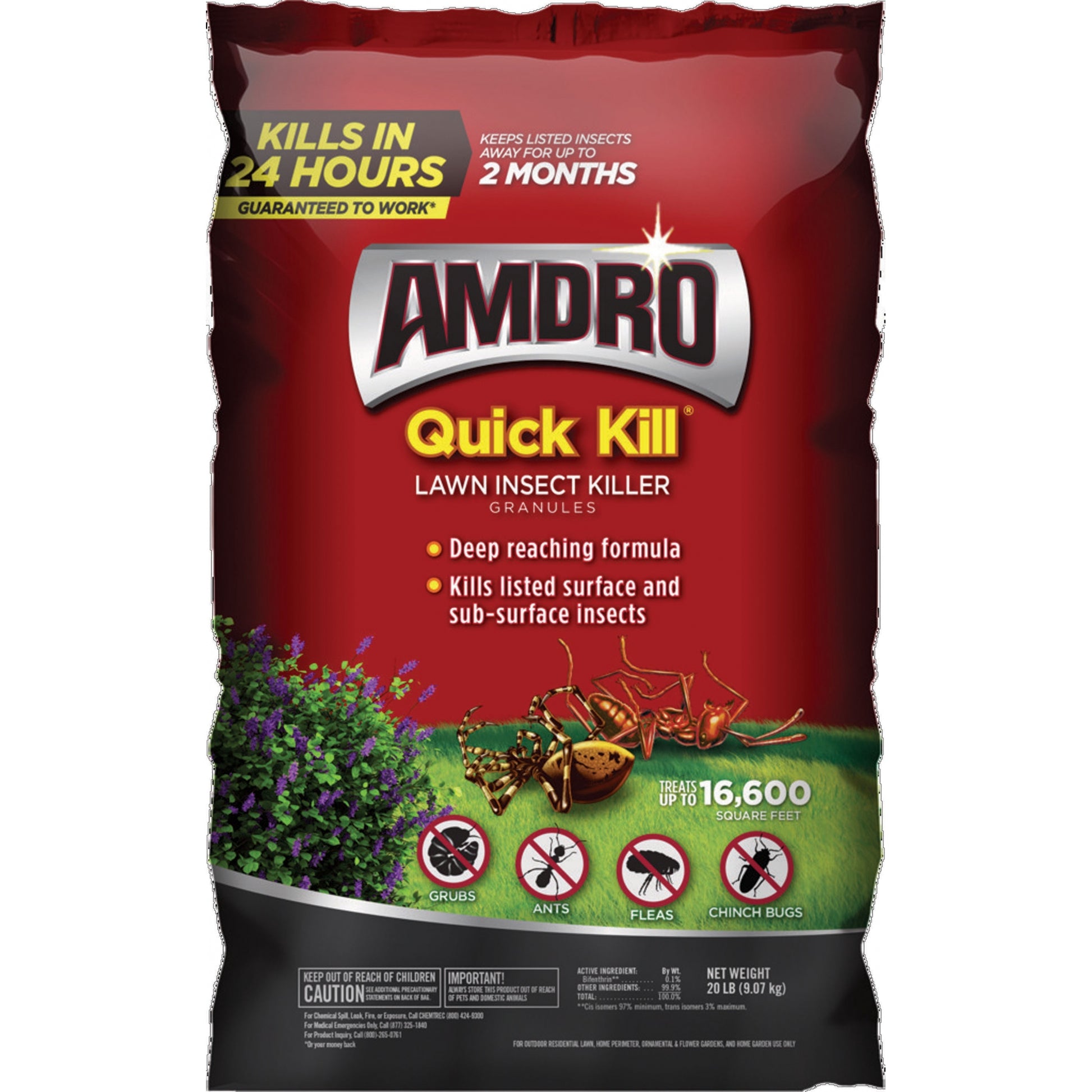 Amdro Quick Kill Lawn Insect Killer Granules