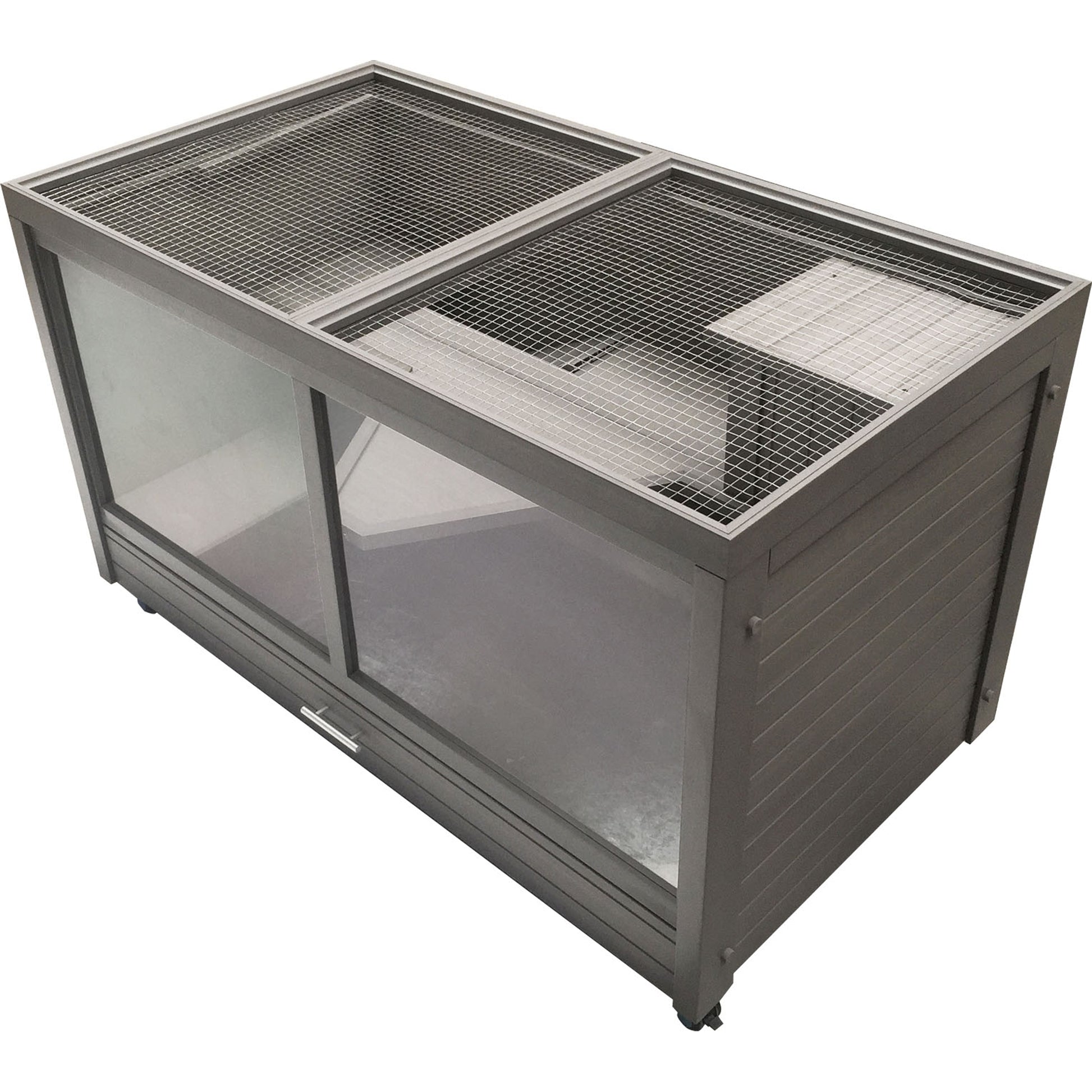New Age Pet ecoFLEX Grey Park Avenue Indoor Hutch