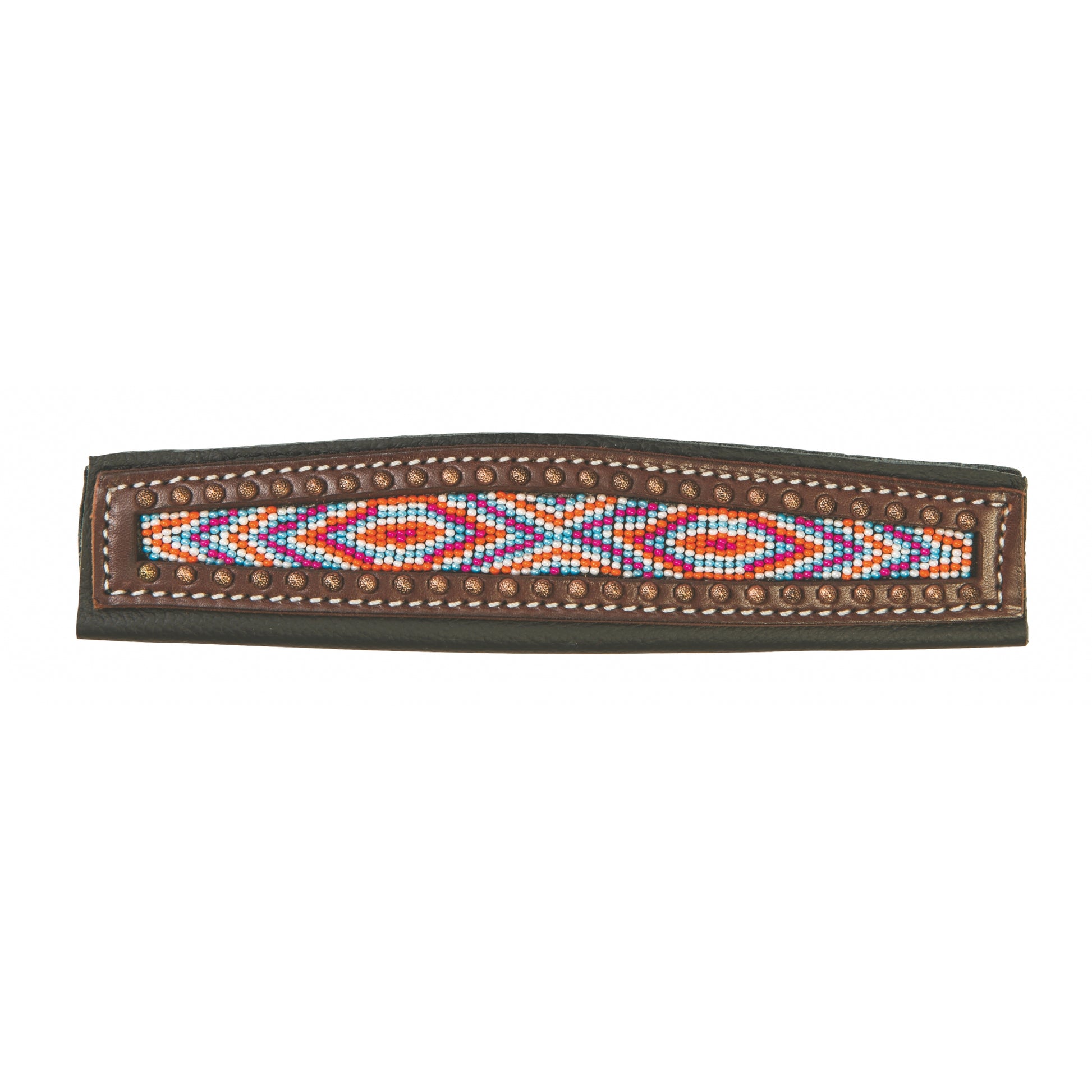 Weaver Livestock Noseband Cover Multi Color Diamond Pattern