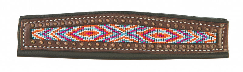 Weaver Livestock Noseband Cover Multi Color Diamond Pattern