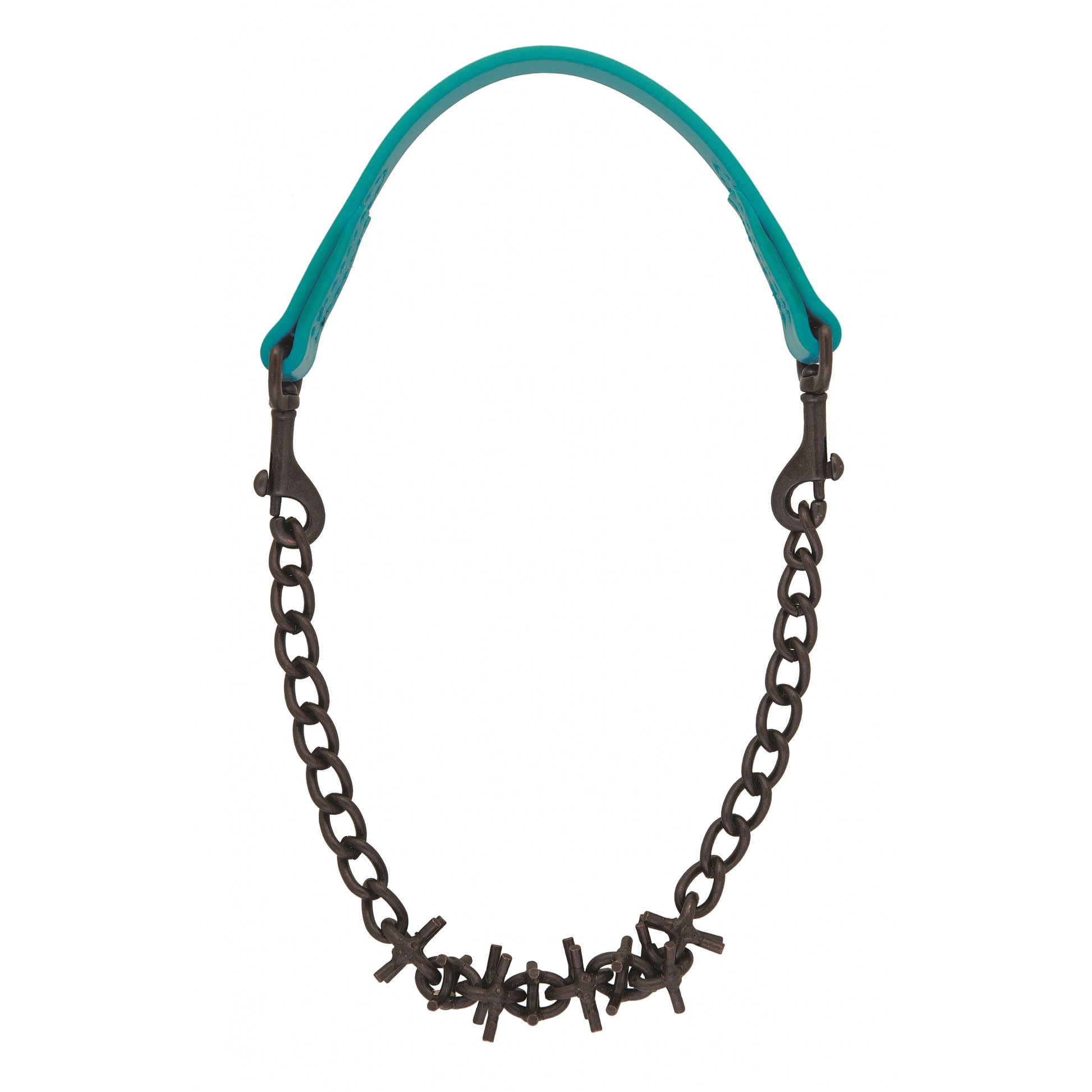 Weaver Brahma Web Oil Rubbed Prong Goat Collar