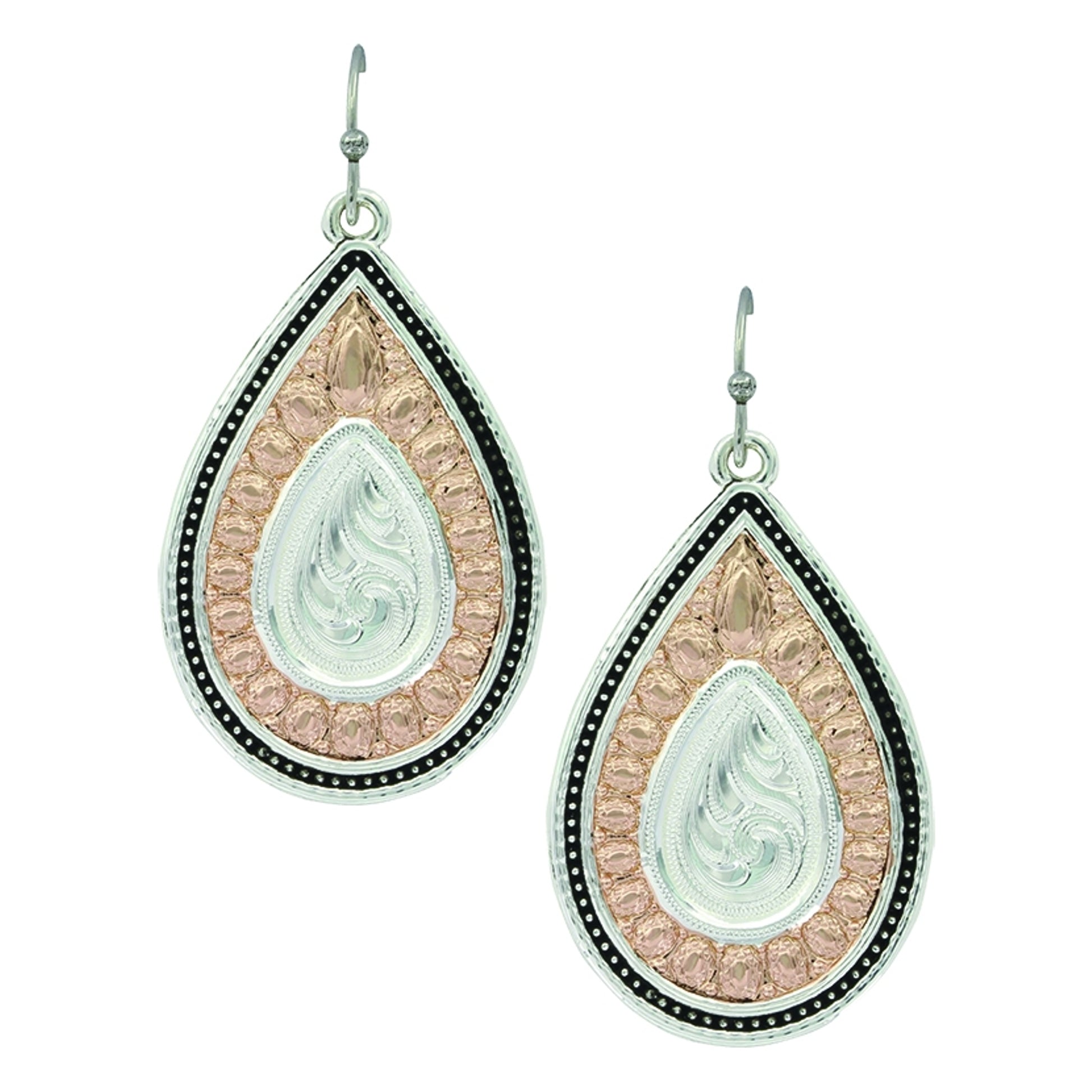 Montana Silver Prairie Solitary Paintbrush Earrings