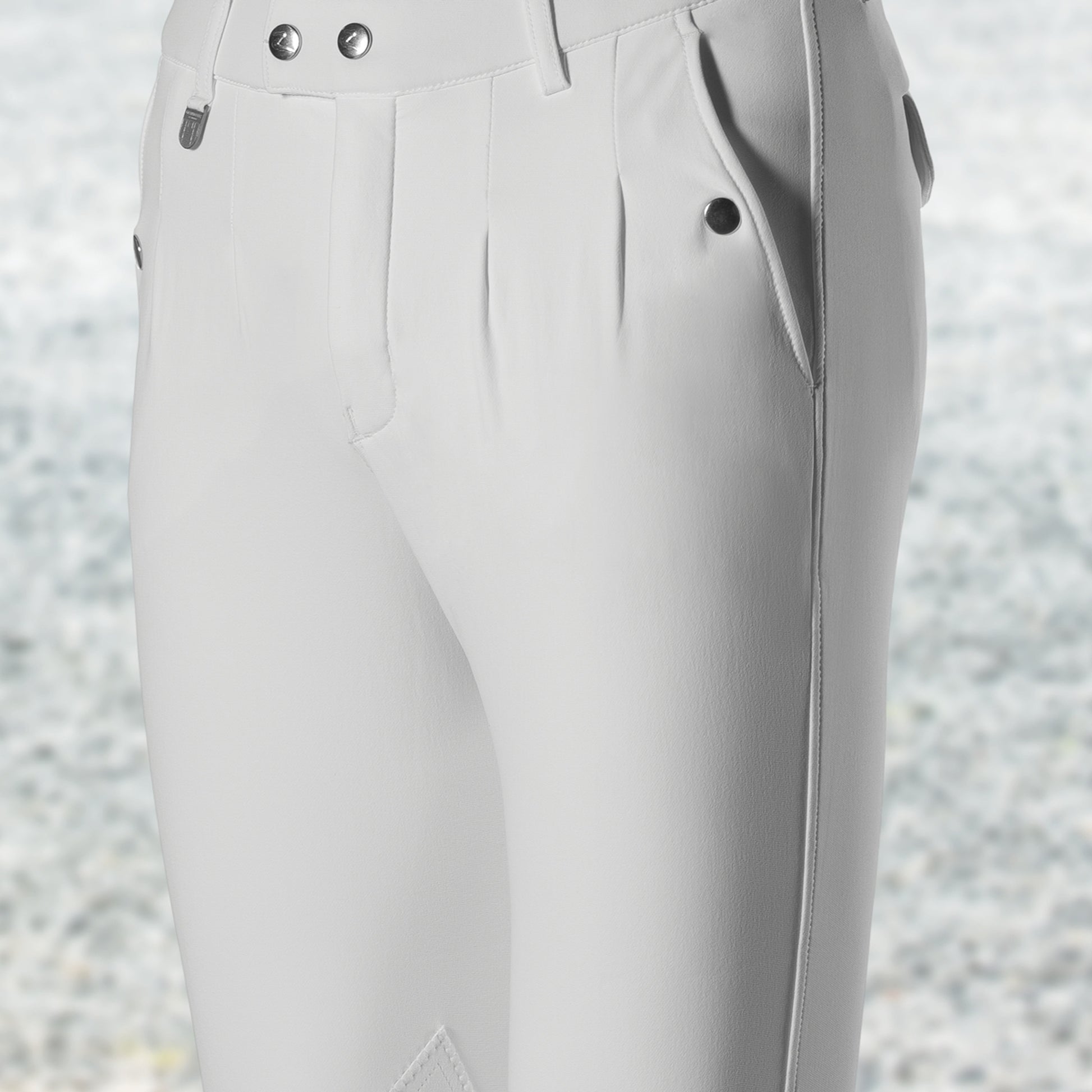 Horze Grand Prix Men's Leather Knee-Patch Breeches