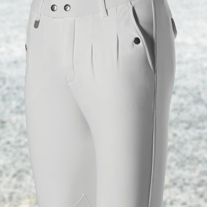 Horze Grand Prix Men's Leather Knee-Patch Breeches