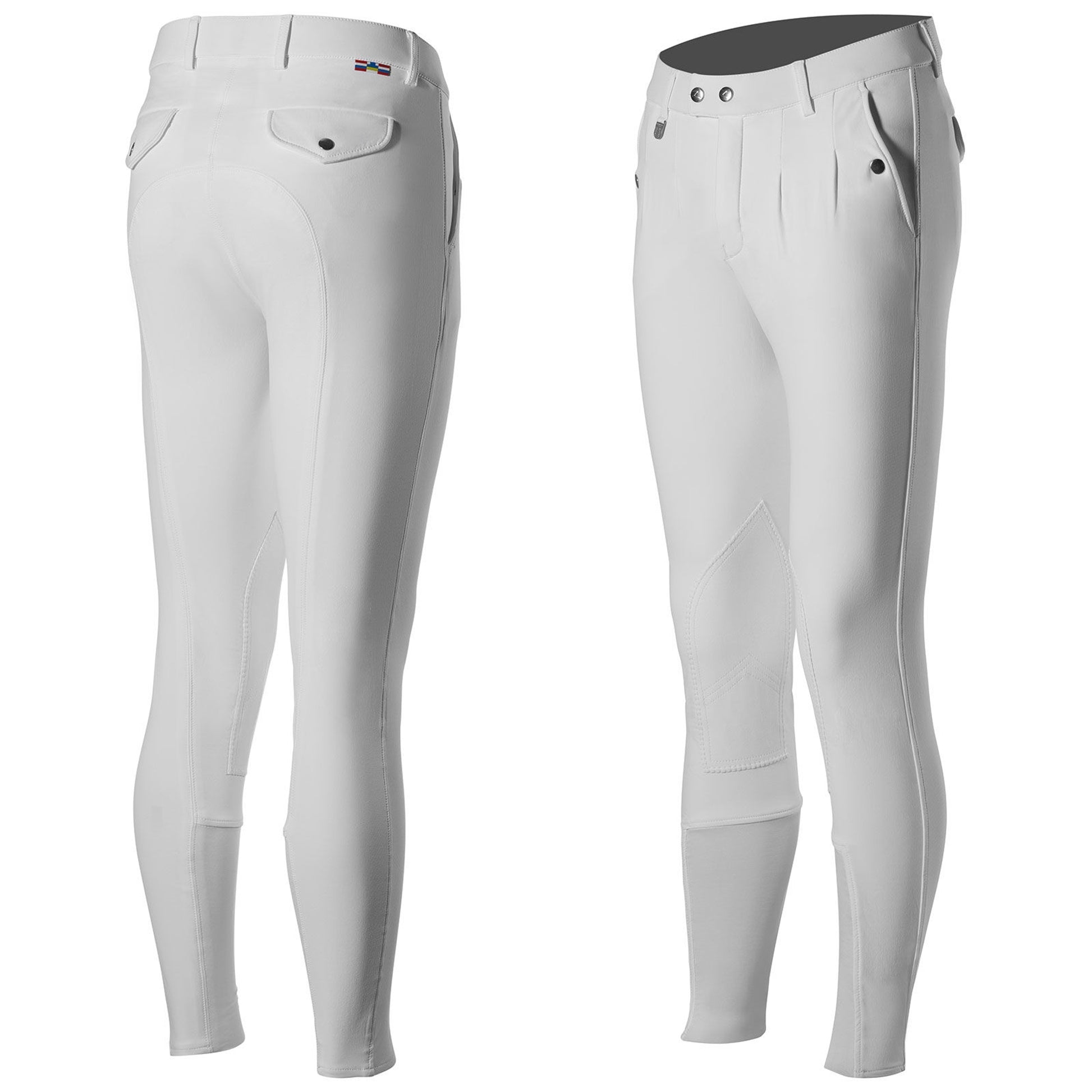 Horze Grand Prix Men's Leather Knee-Patch Breeches