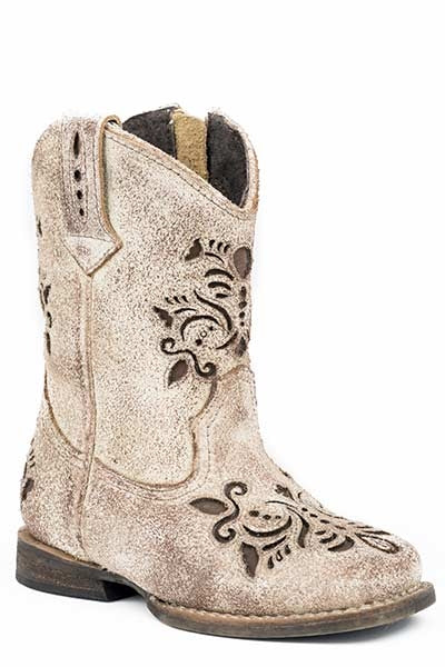 Roper Toddler Belle Square Toe Fashion All Leather