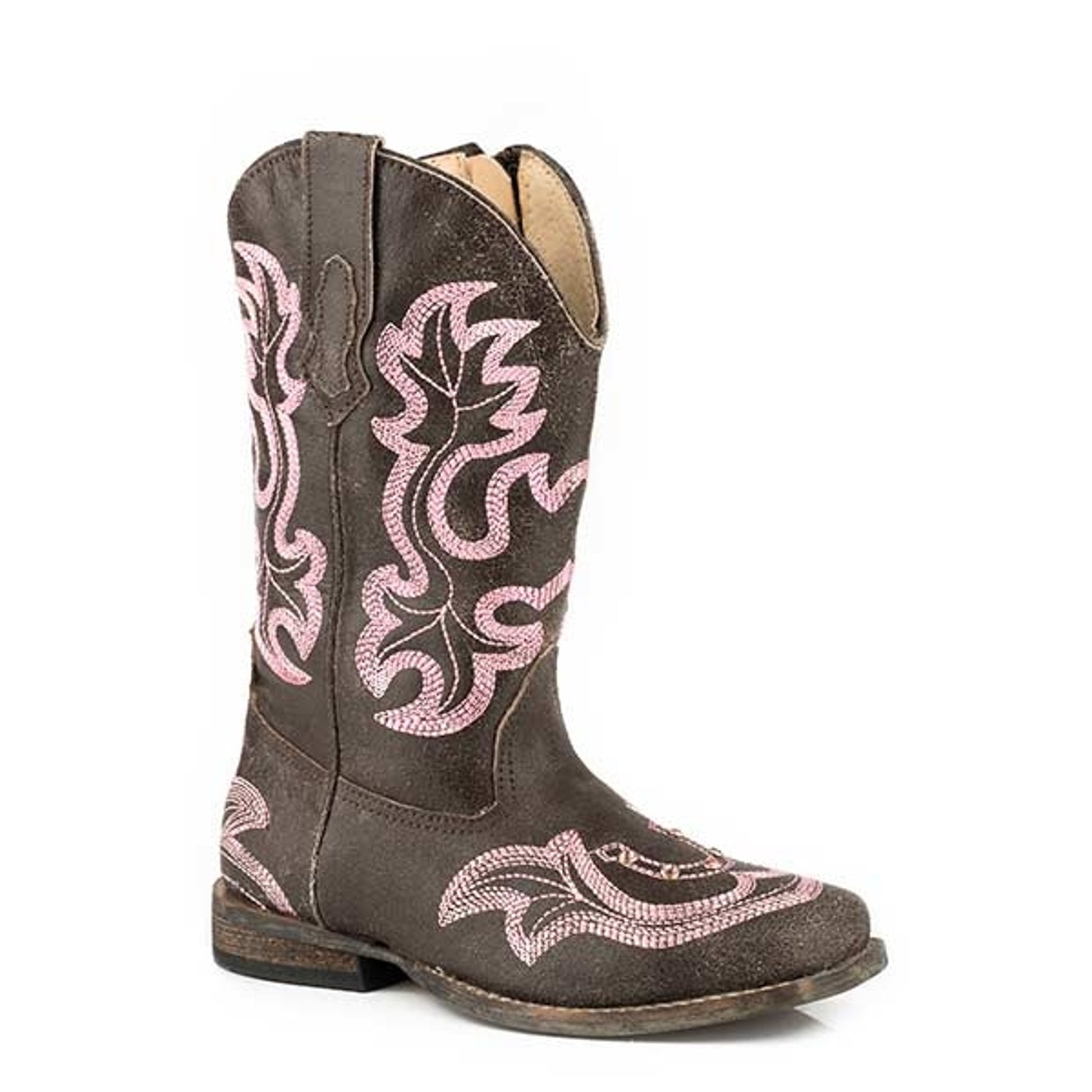 Roper Toddler Caroline Square Toe Fashion All Leather