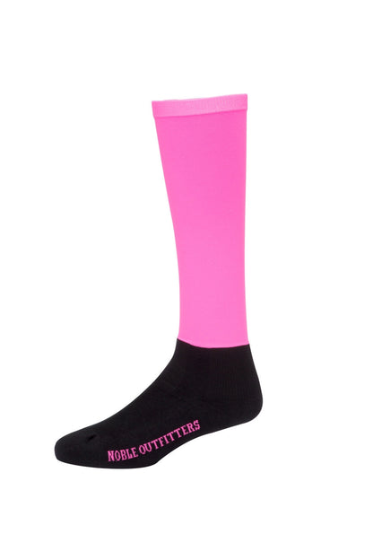 Noble Equestrian Ladies Over the Calf Peddies - Solid Colors